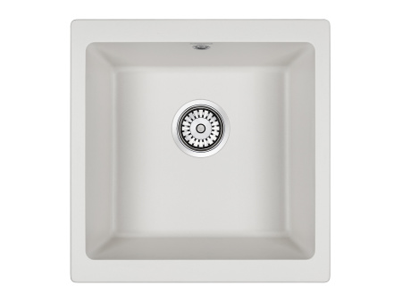 Кухонная мойка Paulmark GERA 50 PM104546-WH 45х46 цвет белый